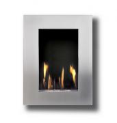 Decoflame New York Tower Brushed Stainless Steel